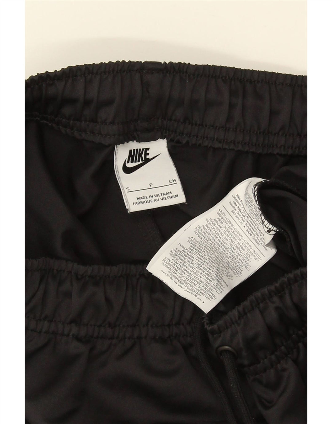NIKE Sportsshorts til mænd, små sorte polyester