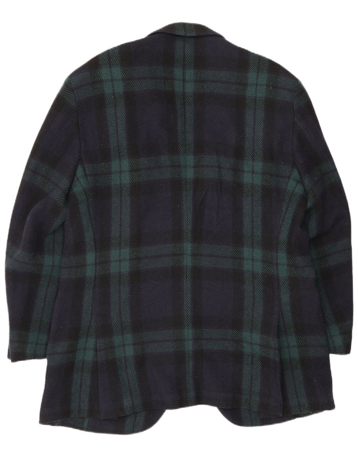 Polo Ralph Lauren Herre 3-knaps blazerjakke EU 54 2XL Marineblå Plaid