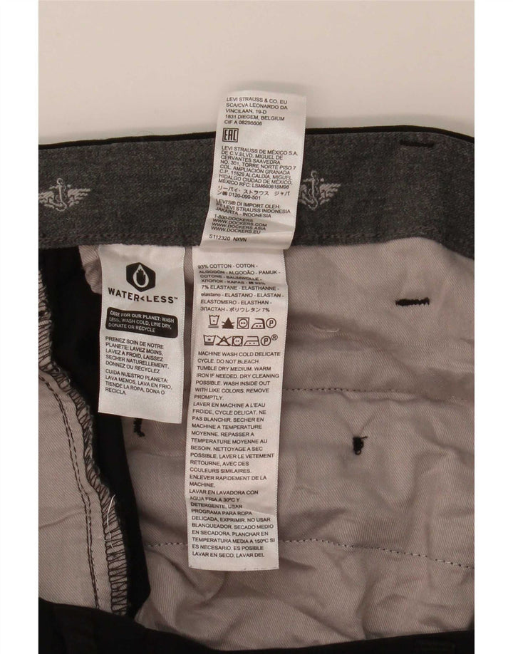 Dockers Herre Slim Chino Bukser W42 L30 Brun Bomuld