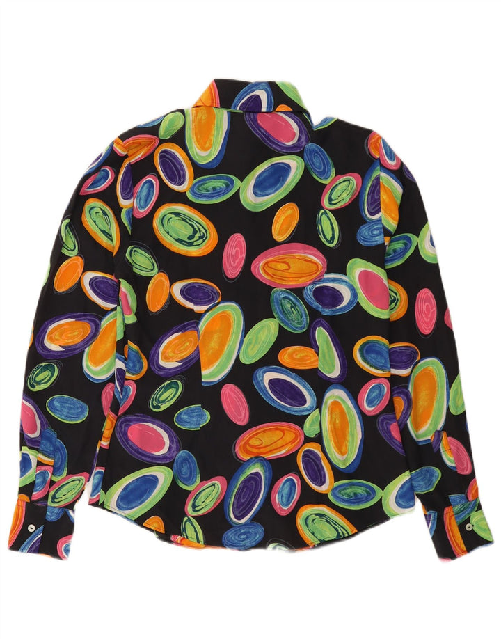 INGRAM skjortebluse med abstrakt mønster til kvinder IT 42 Medium Flerfarvet