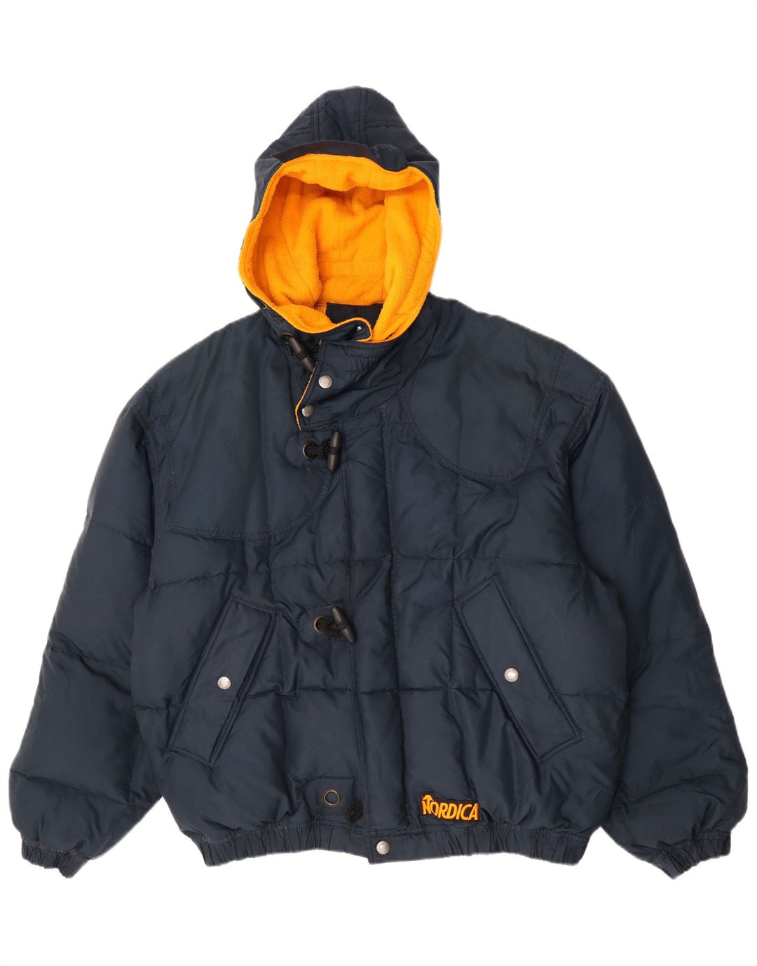Nordica Skijakke med hætte til mænd IT 52 XL Navyblå polyester