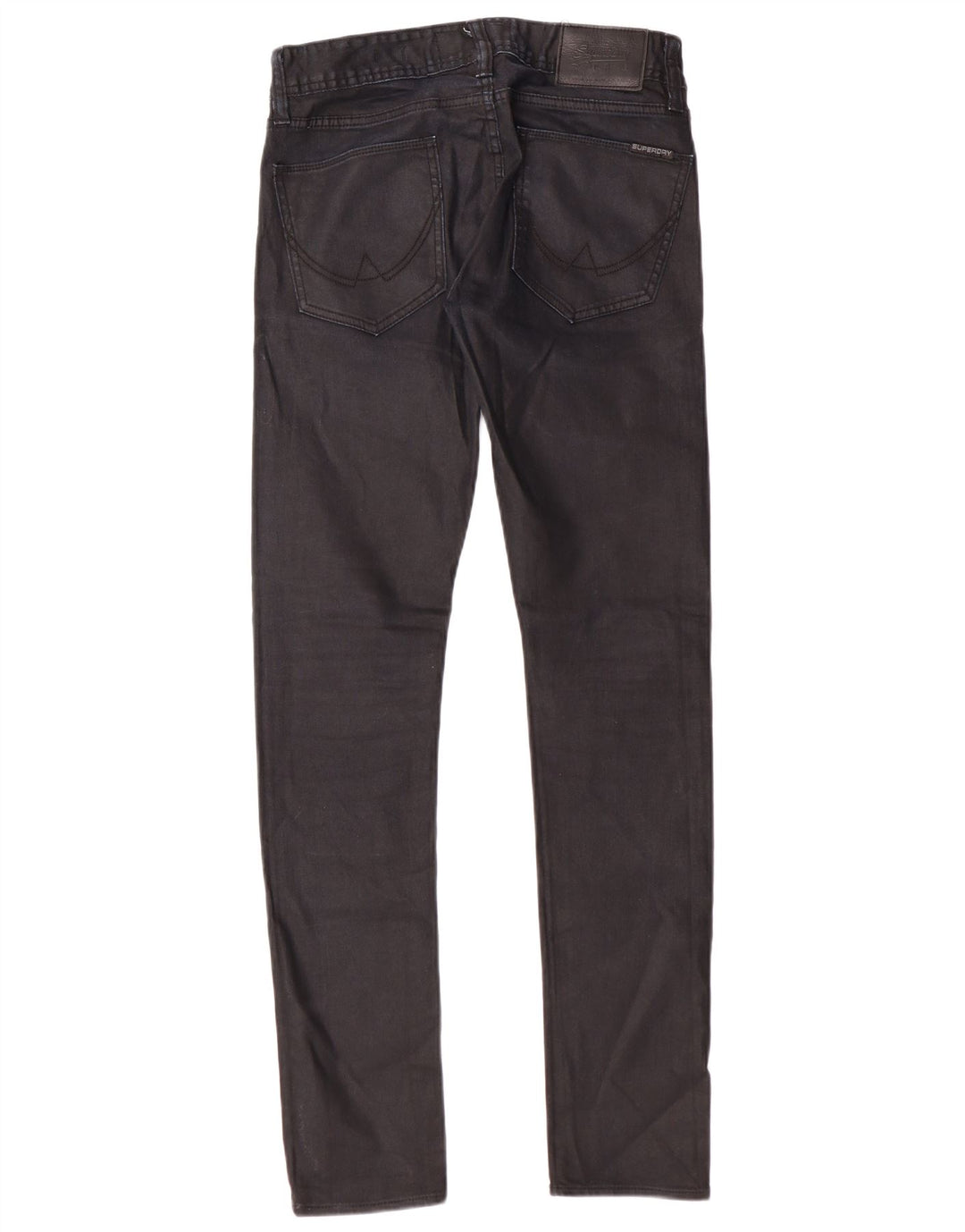 Superdry Skinny Jeans til kvinder W28 L32 Sort bomuld Classic