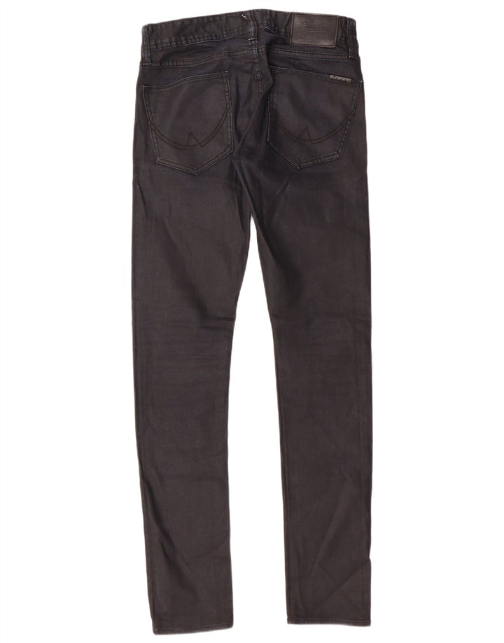 Superdry Skinny Jeans til kvinder W28 L32 Sort bomuld Classic