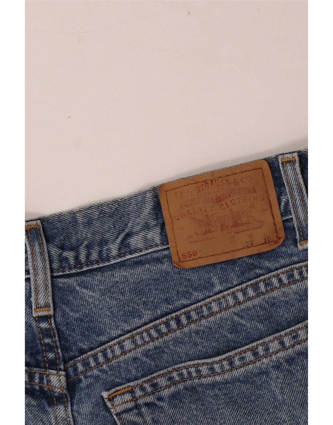 Levi's Herre 550 denimshorts W30 Medium Blue