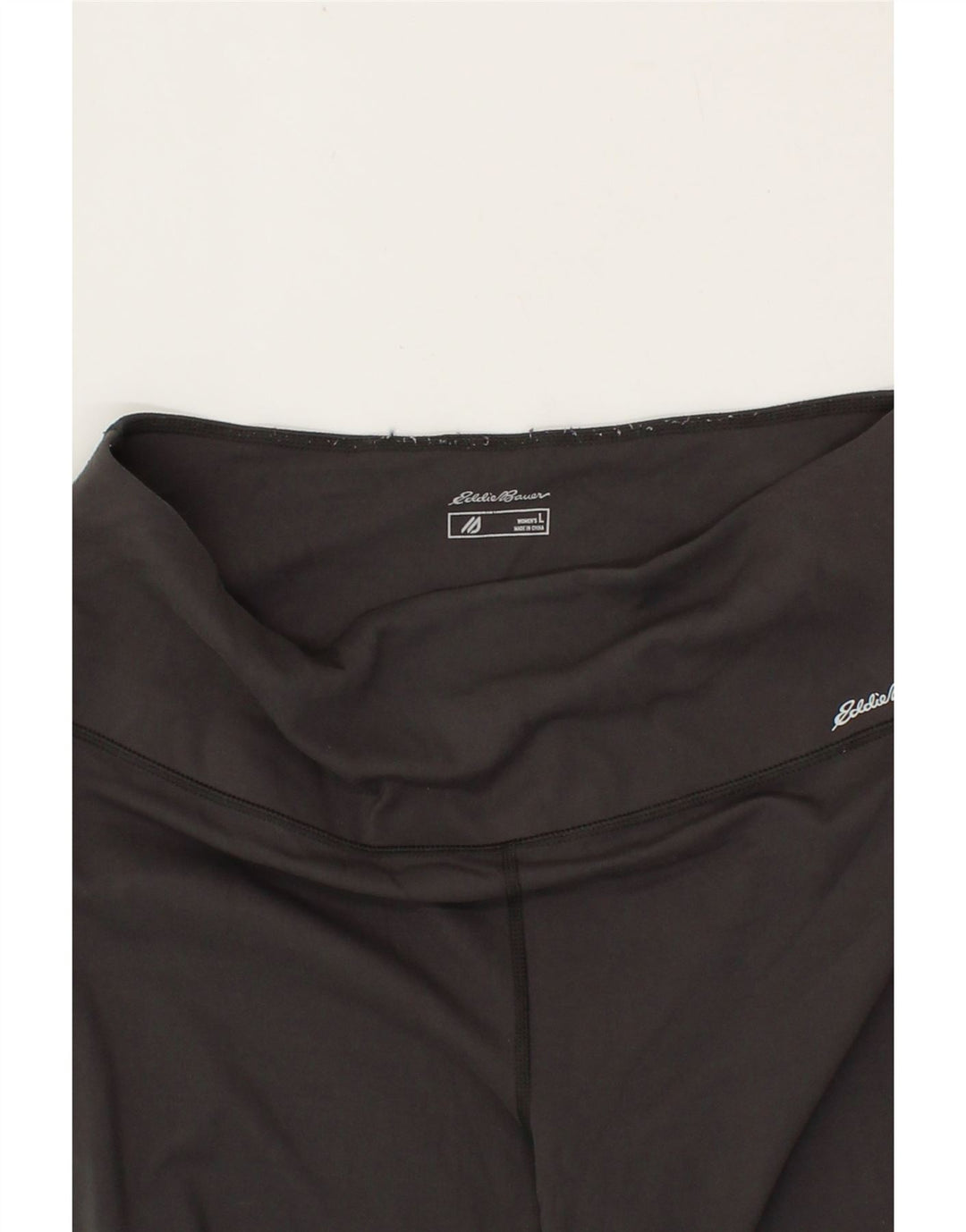 EDDIE BAUER Womens Leggings UK 16 Large  Grey Nylon Vintage Eddie Bauer and Second-Hand Eddie Bauer from Messina Hembry 