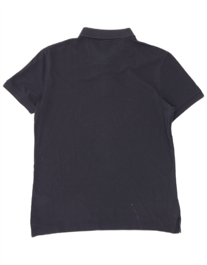 HUGO BOSS Poloshirt til mænd Stor marineblå bomuld