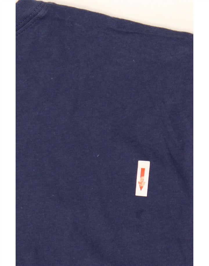 Nike grafisk t-shirt til mænd, medium marineblå bomuld