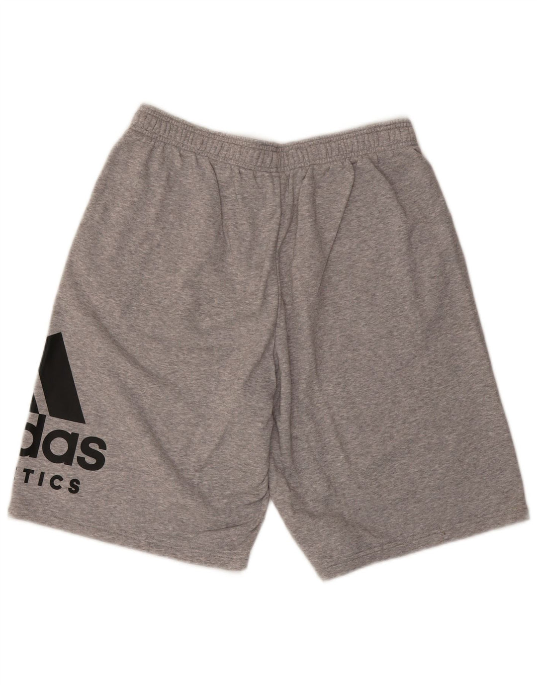 ADIDAS grafiske sportsshorts til mænd XL grå bomuld