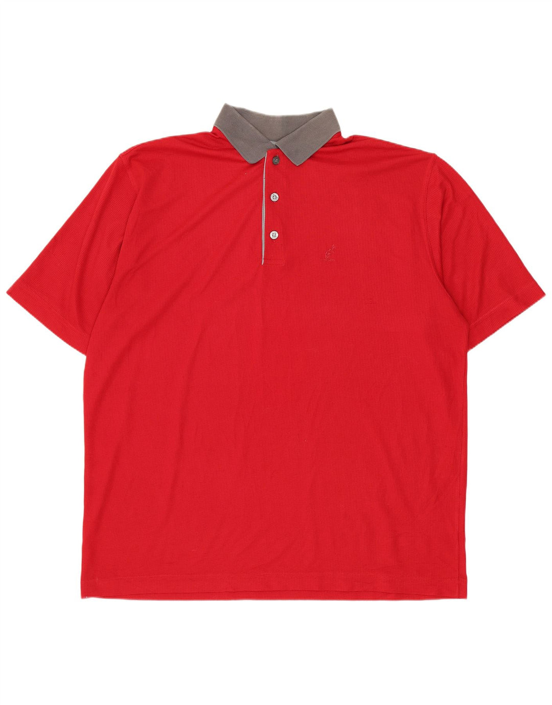 AUSTRALIAN L'ALPINA Poloshirt til mænd IT 56 XL Rød Colourblock