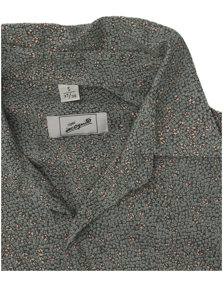 Inkognito herreskjorte str. 37/38 Small Grey Floral
