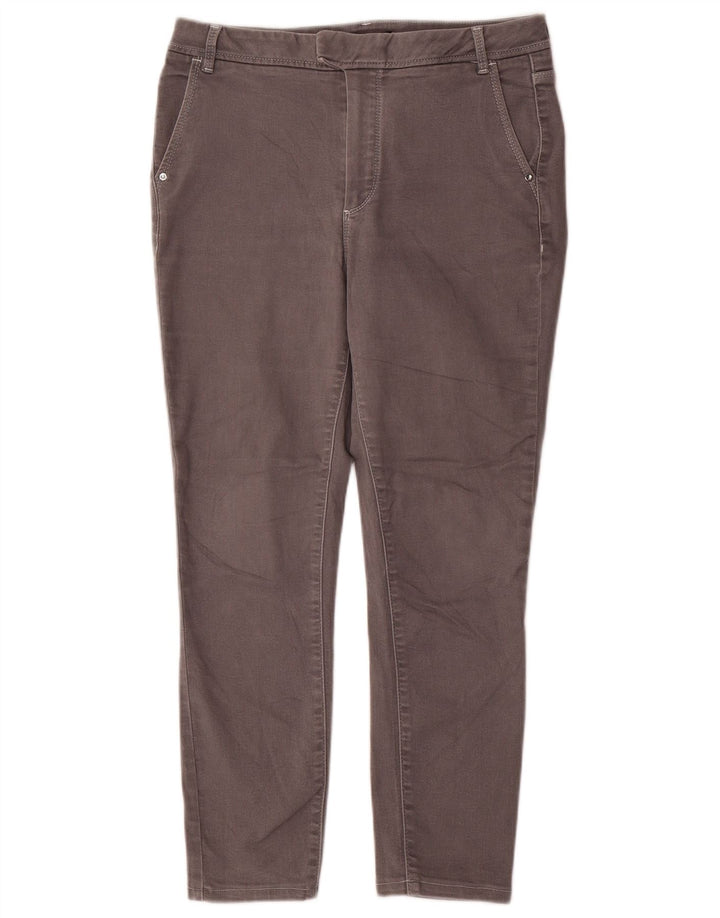 Massimo Dutti Dame Slim Cropped Jeans Medium W30 L25 Grå
