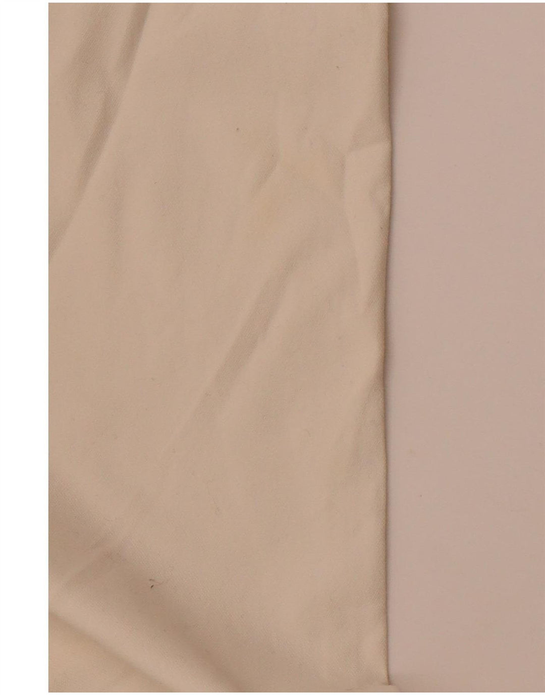 BENETTON Lige Chinobukser til kvinder UK 10 Small W28 L28 White Bomuld