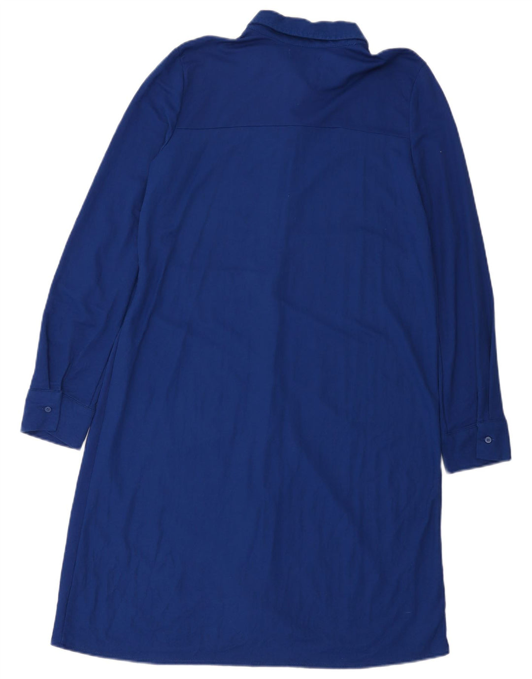 Zara skjortekjole til kvinder UK 14 Medium Blue