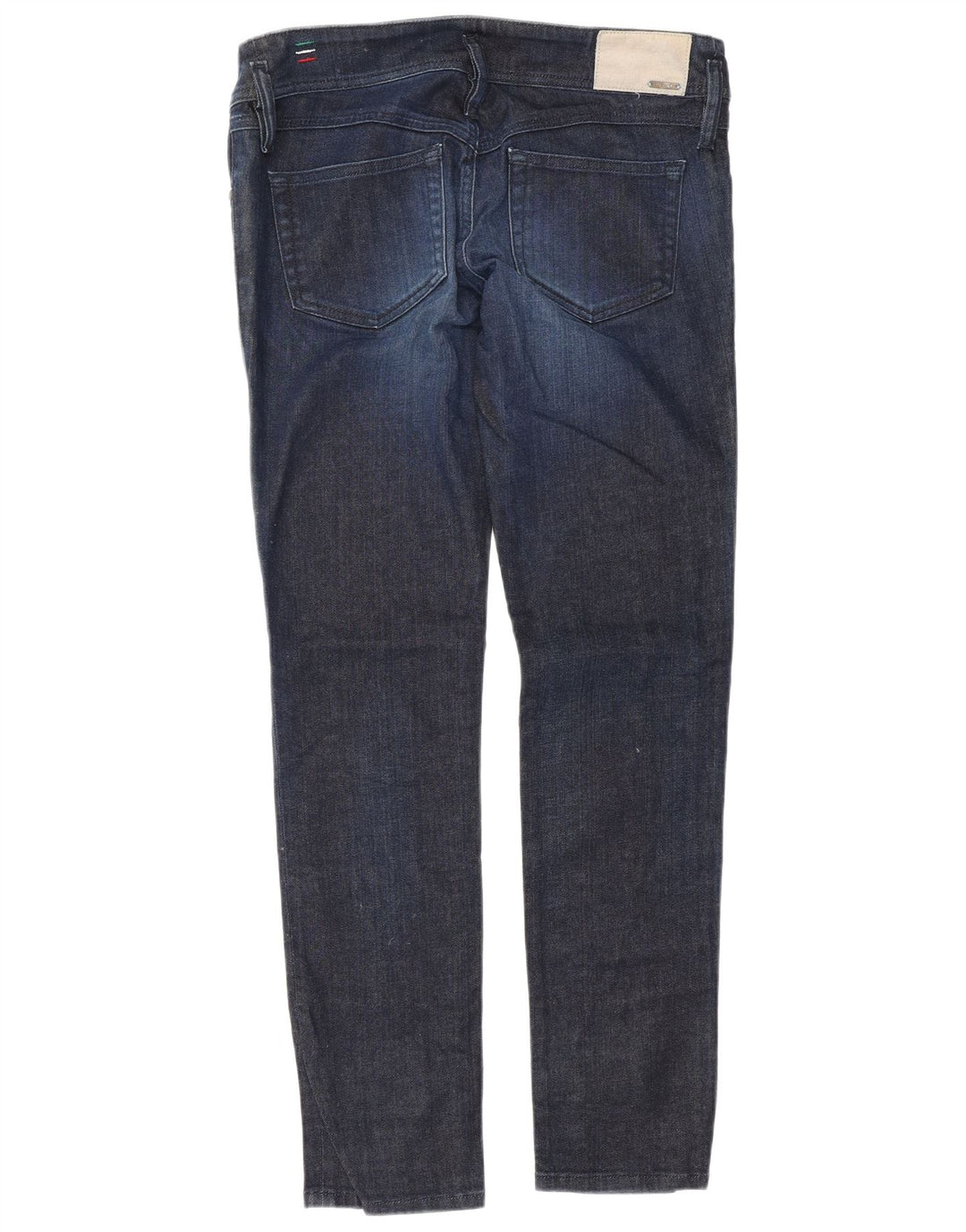 Diesel Dame Slim Jeans W29 L32 Marineblå Bomuld