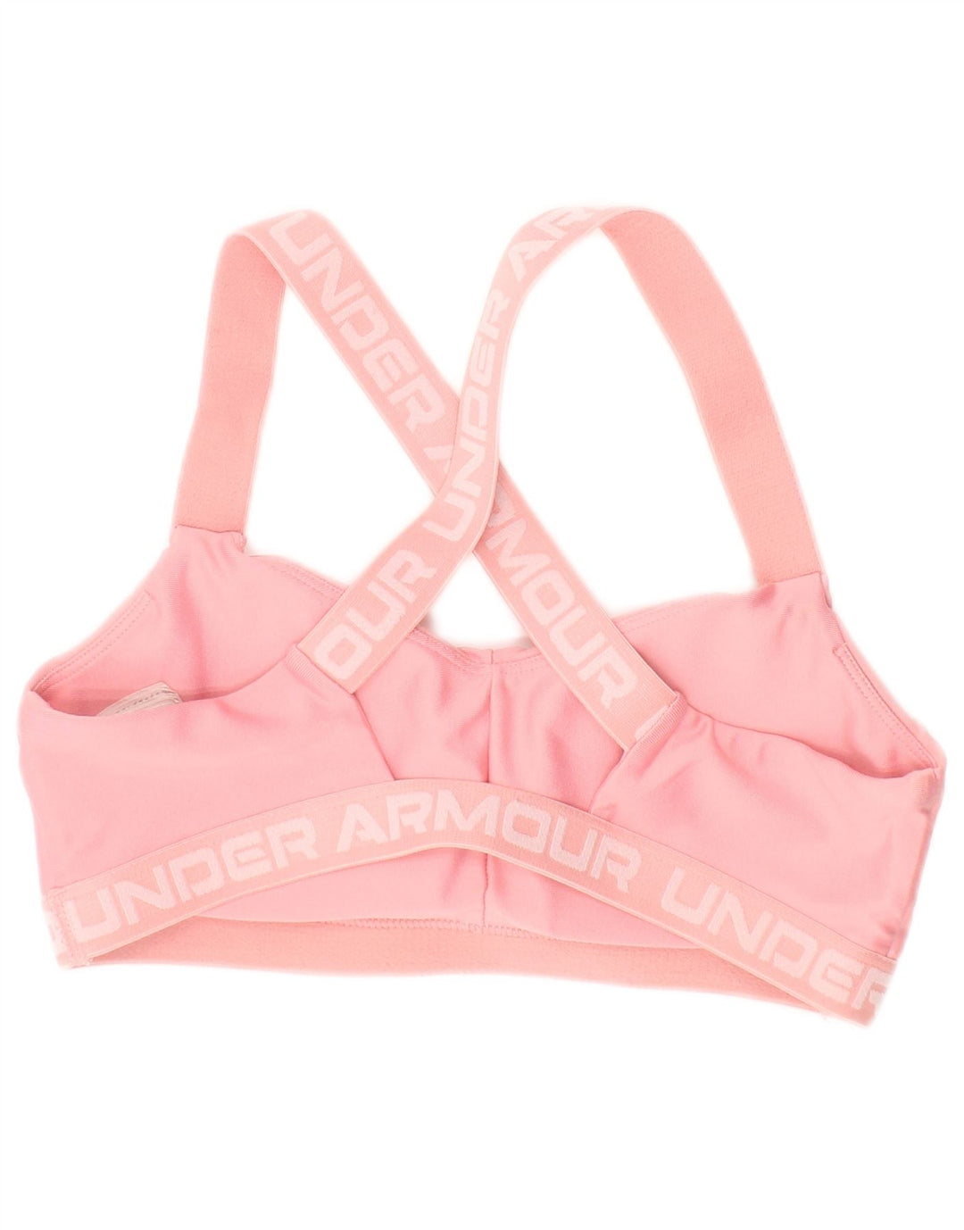 Under Armour Kvinders Grafisk Top Small/Medium Pink Colourblock Sport
