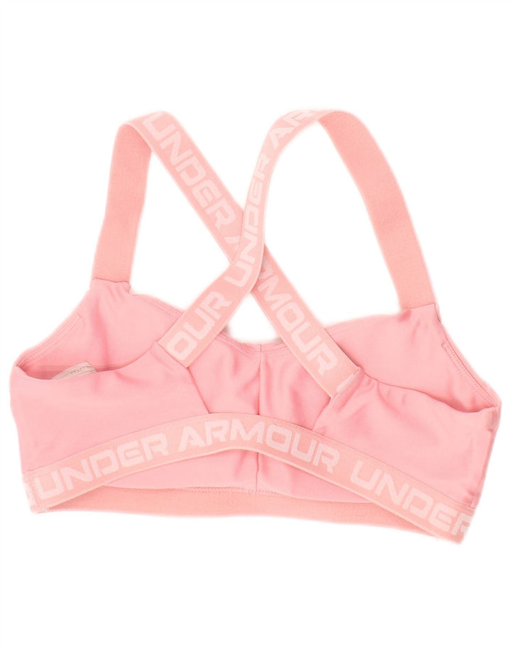 Under Armour Kvinders Grafisk Top Small/Medium Pink Colourblock Sport
