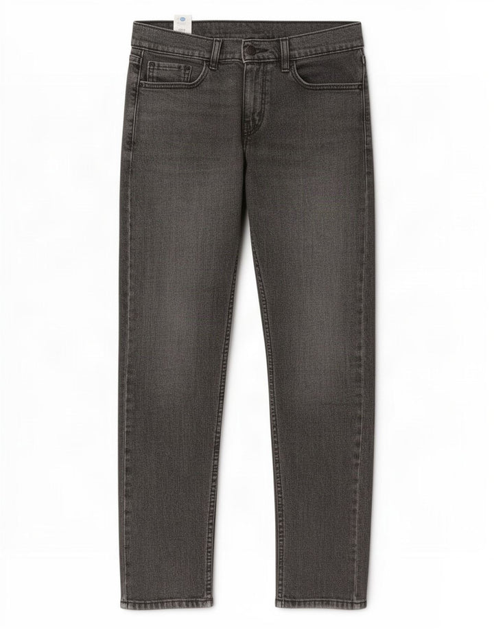 Levi's Herre 502 Straight Jeans W30 L29 Grå Bomuld
