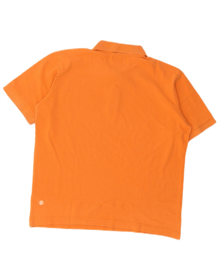Kappa herre poloshirt Medium orange bomuld