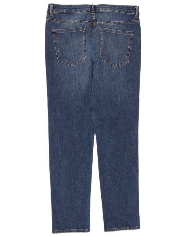 Marks & Spencer Dame Slim Jeans UK 14 Large W32 L27 Blue Cotton