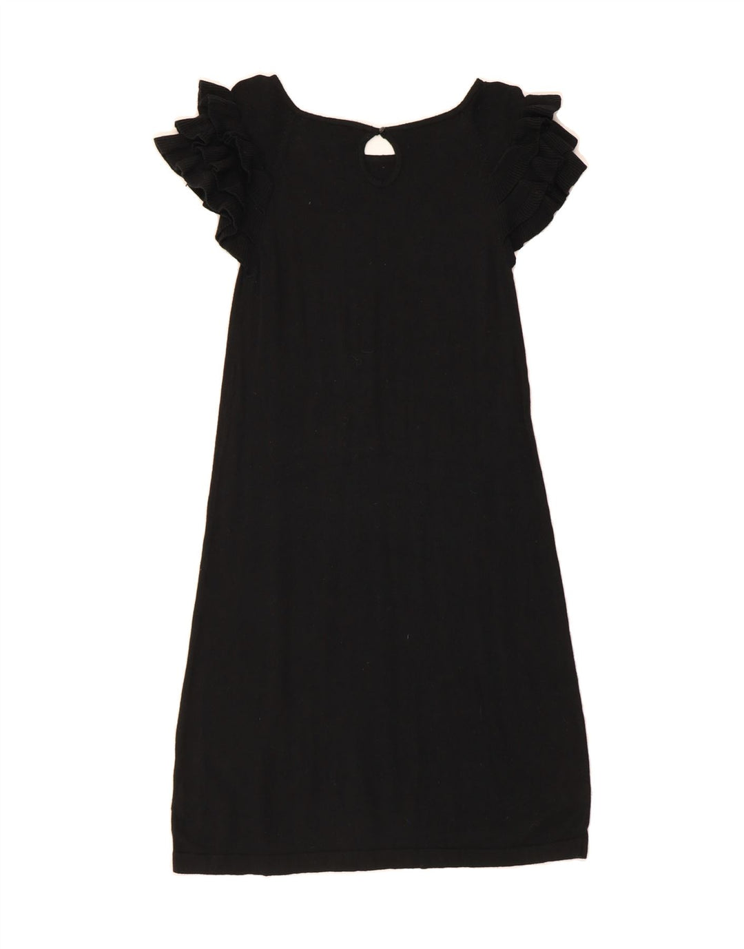 MOSSIMO Womens Sheath Dress UK 12 Medium Black Cotton Vintage Mossimo and Second-Hand Mossimo from Messina Hembry 