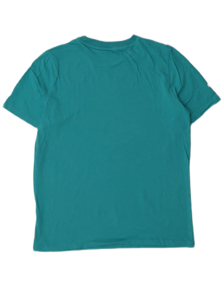 Puma Herre Regular Graphic T-Shirt Top Medium Blue