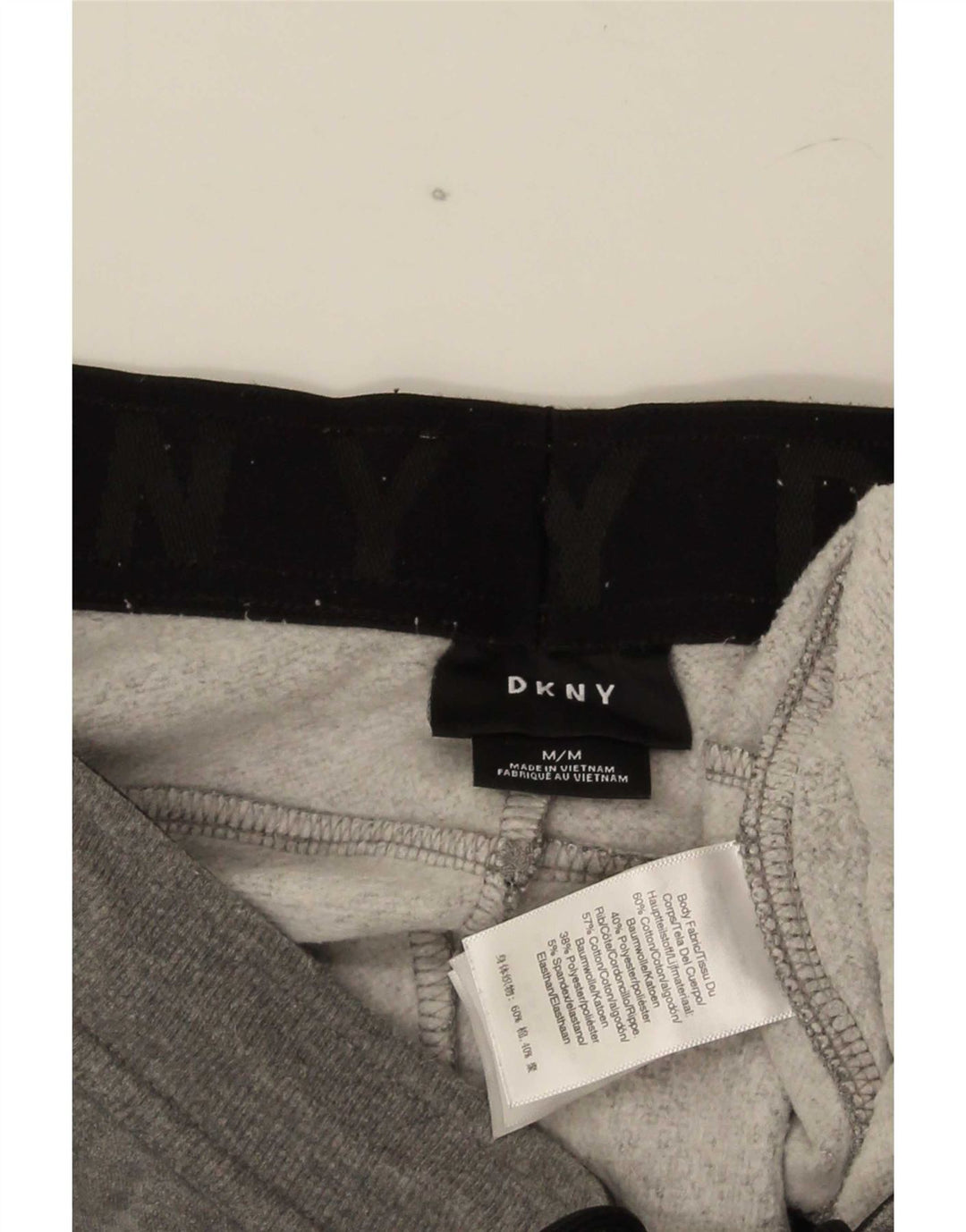 Dkny Herre grafisk træningsdragt Bukser Joggers Medium Grey Flecked Bomuld
