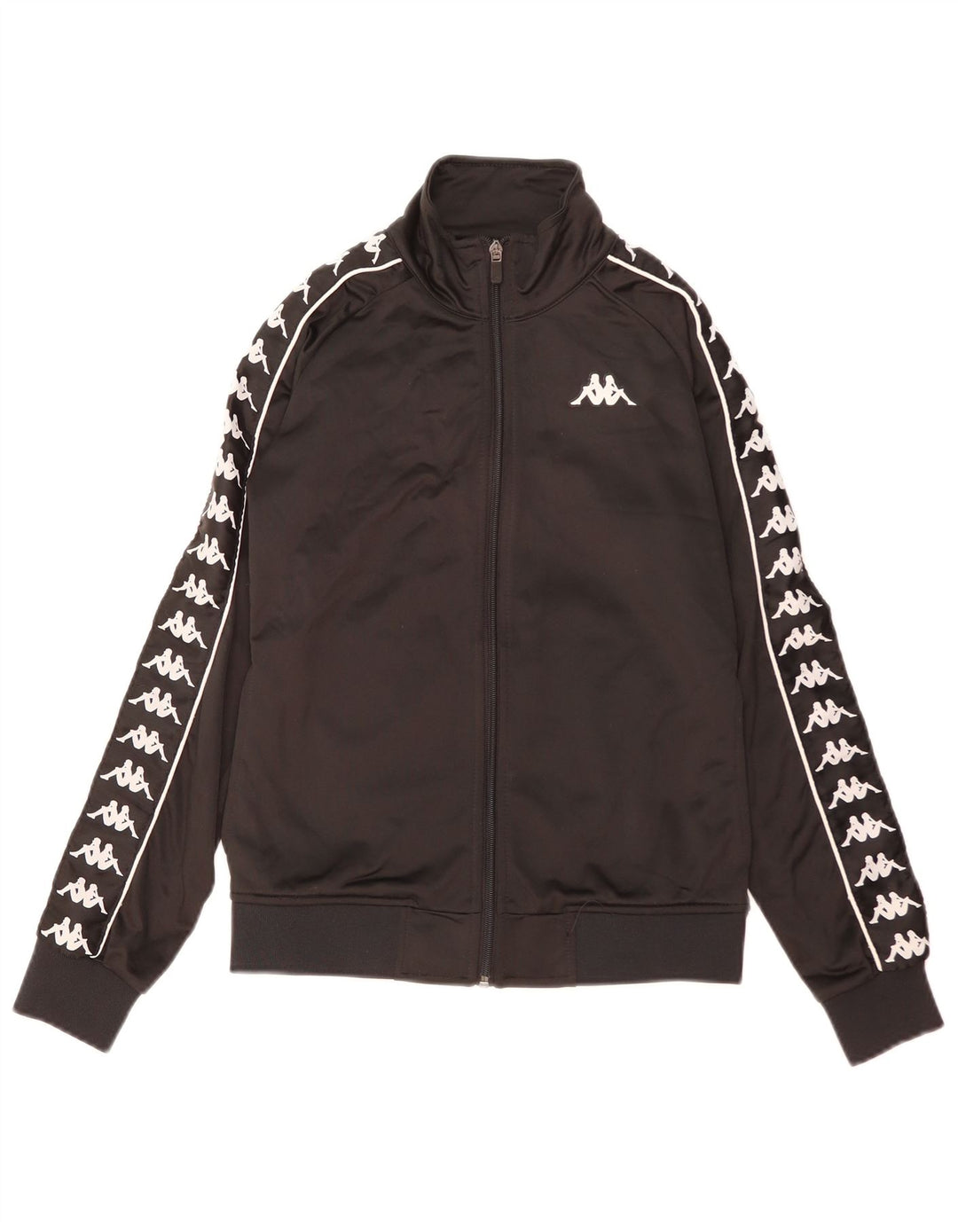 Kappa Herre grafisk træningsdragt Top jakke Lille sort polyester