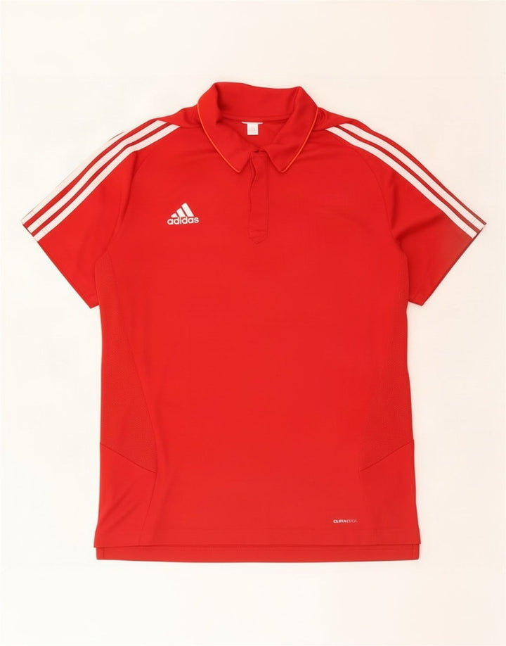 Adidas Herre Climacool Polo Shirt XL Rød