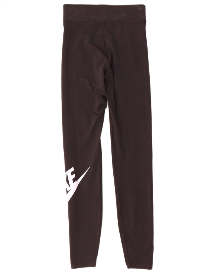 Nike Grafiske Leggings til kvinder UK 6 XS Sort