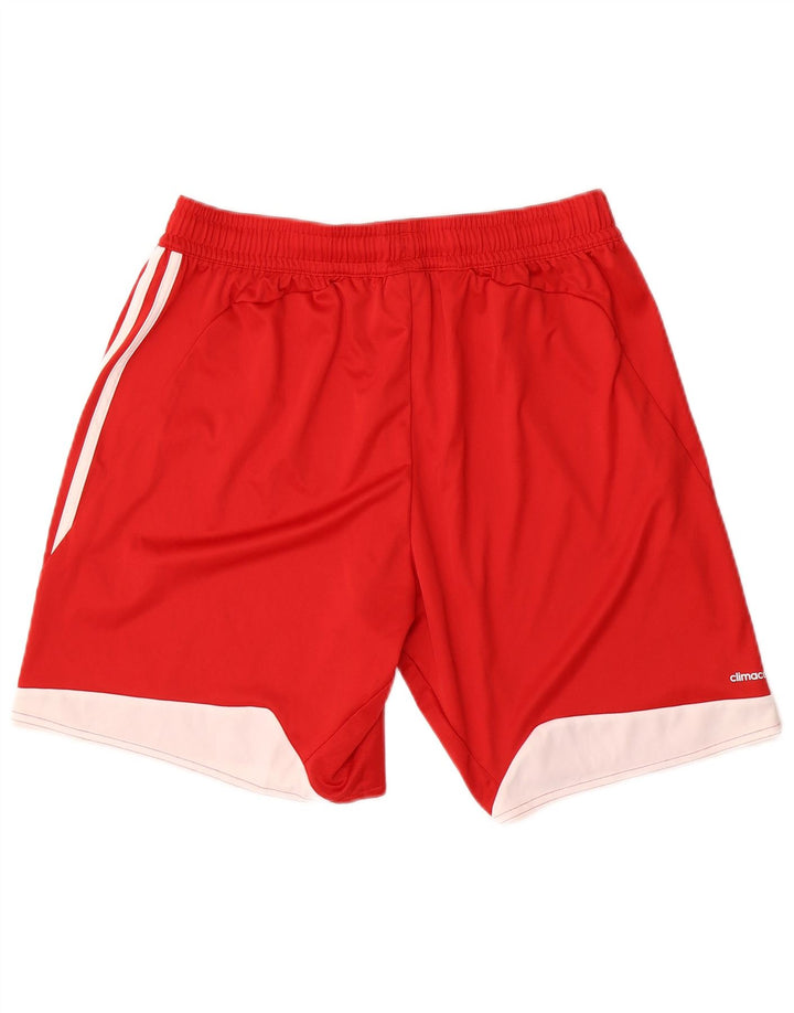 Adidas Herre Climacool Sport Shorts Large Rød Colourblock Polyester