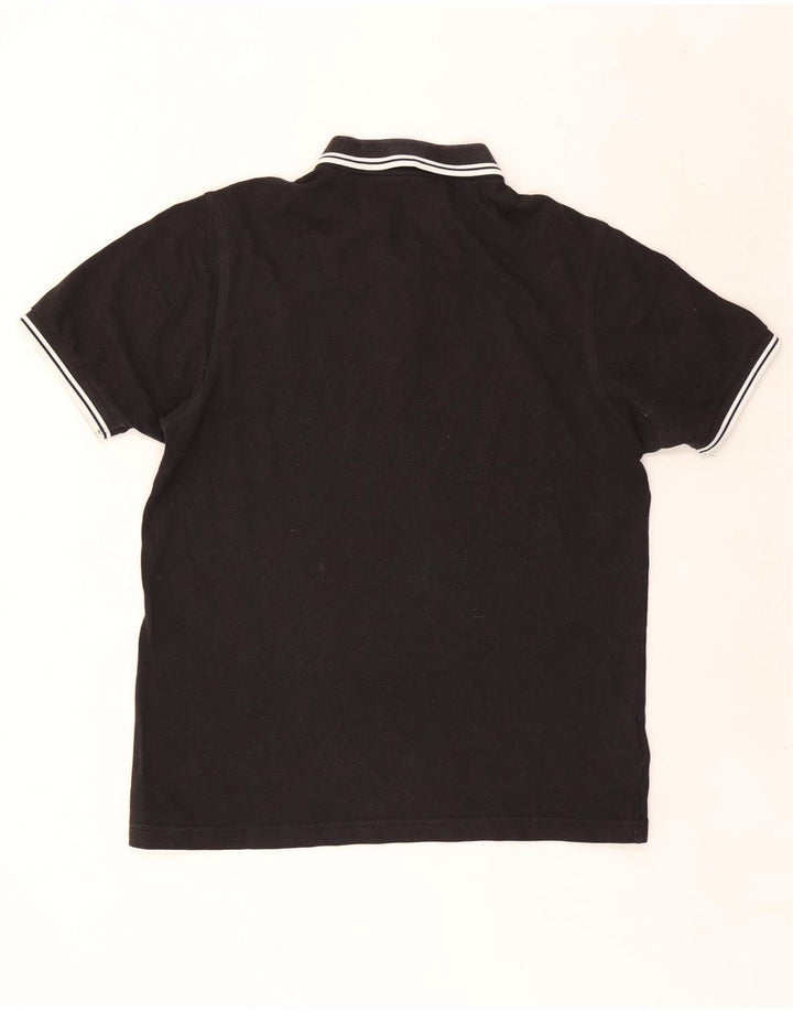Fred Perry Herre Slim Fit Polo Shirt Stor sort bomuld