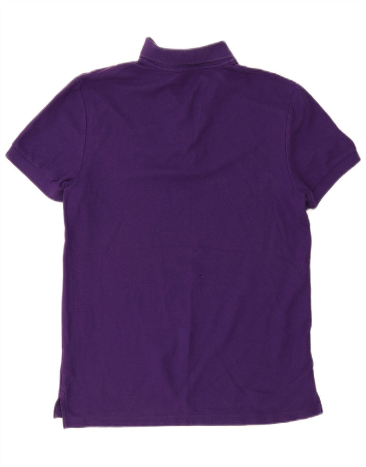 Nike poloshirt til mænd, medium lilla bomuld