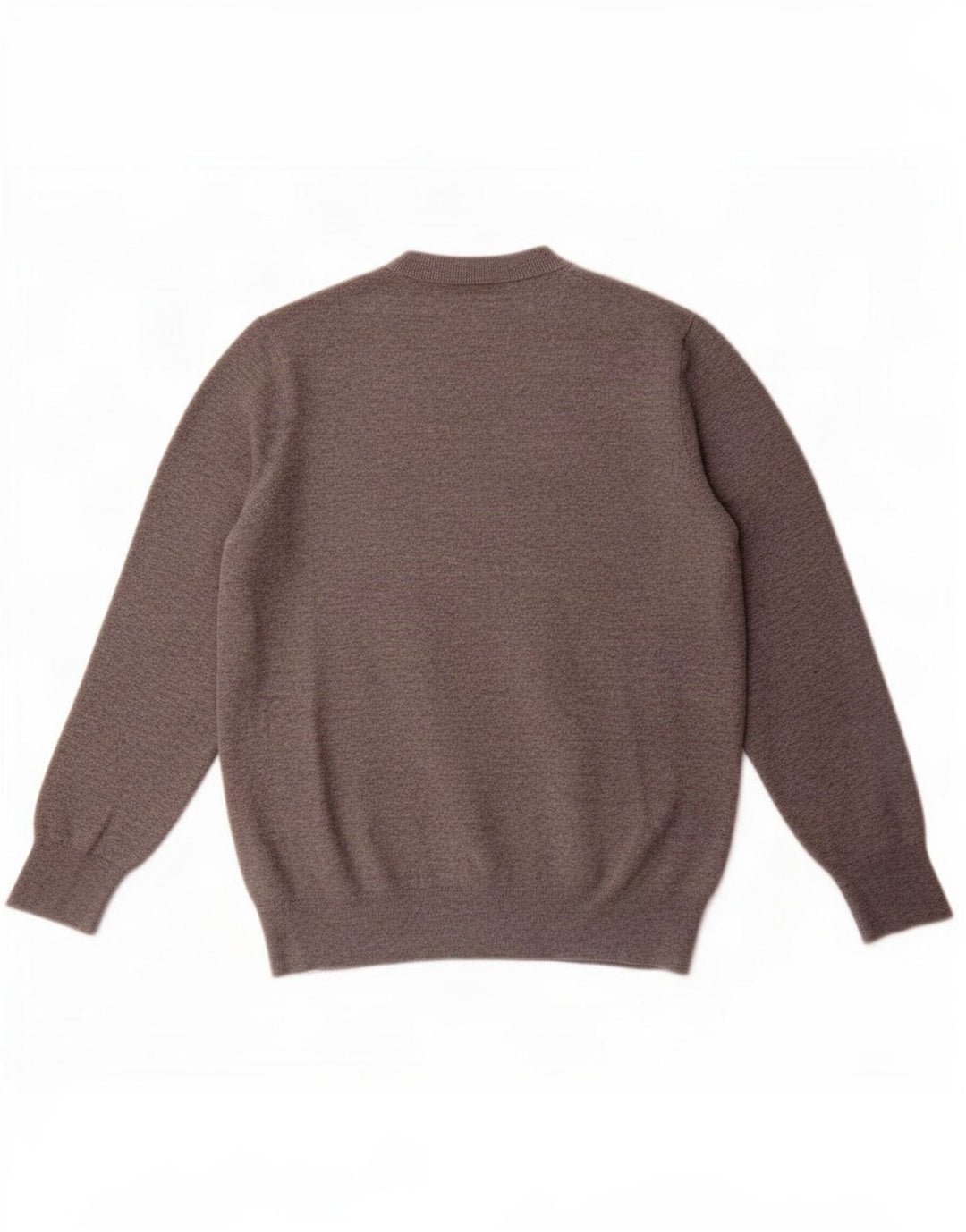Zara Herre Crew Neck Jumper Sweater Medium Grå Akryl