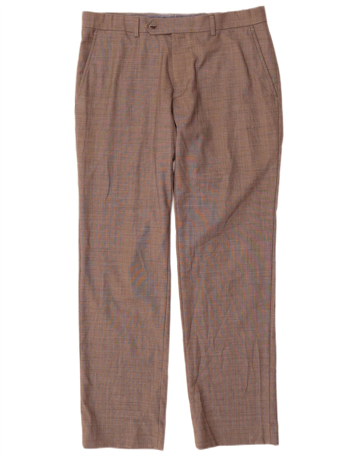 TOMMY HILFIGER Lige jakkesæt til mænd W35 L30 Grå polyester