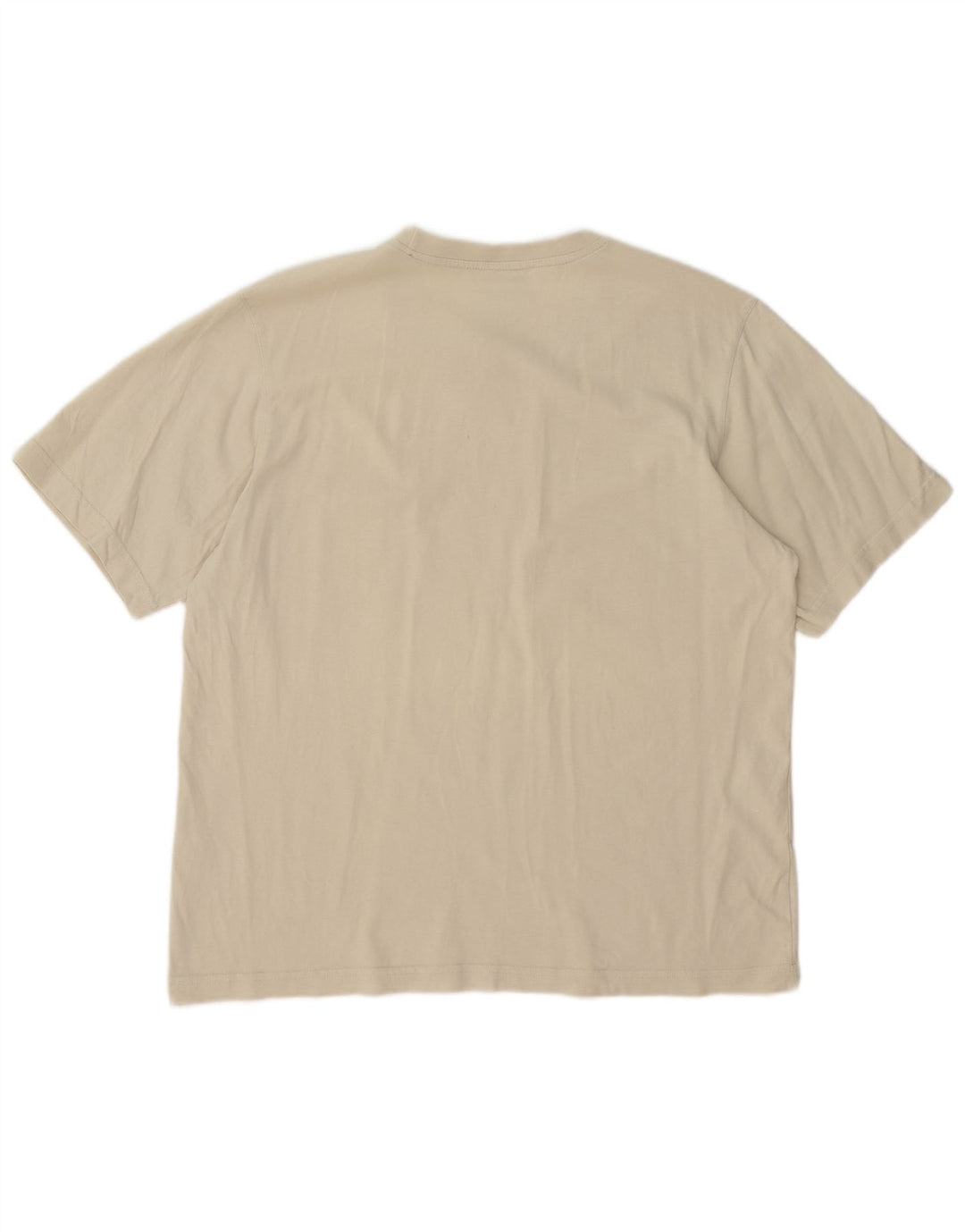 Adidas Herre T-Shirt Top Stor Beige Bomuld