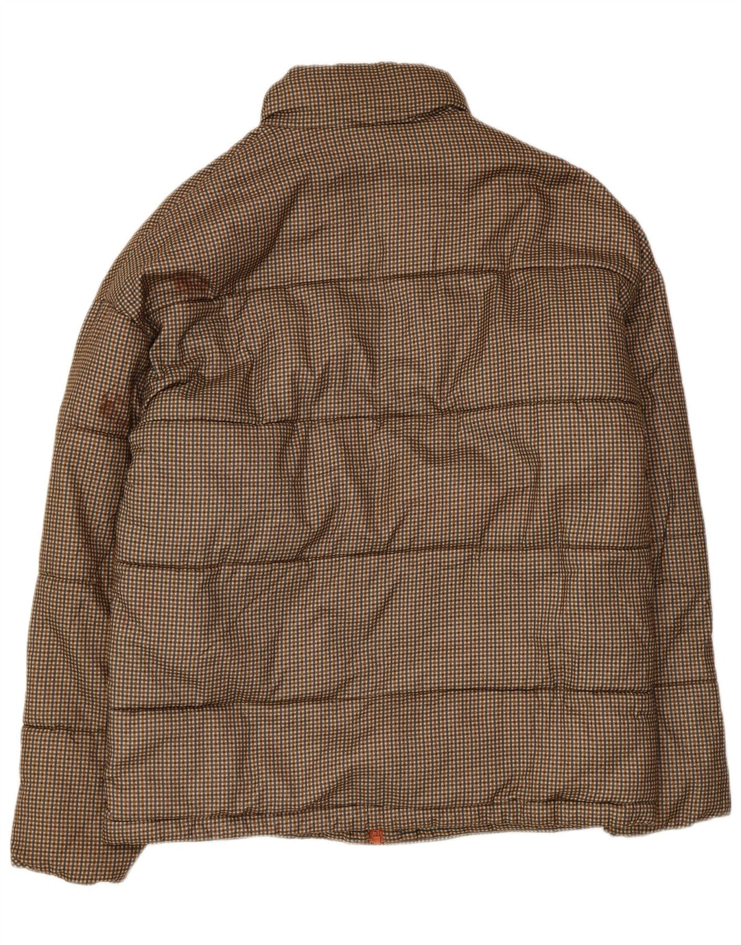 Jack & Jones Polstret herrejakke UK 36 Lille brun ternet polyester