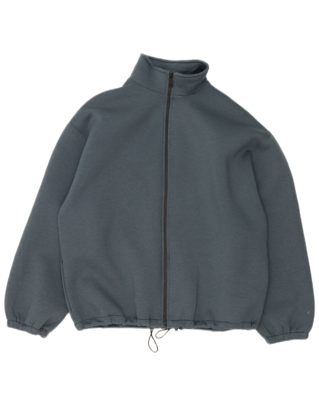 Zara Womens Oversized træningsdragt Topjakke UK 10 Small Blue Polyester
