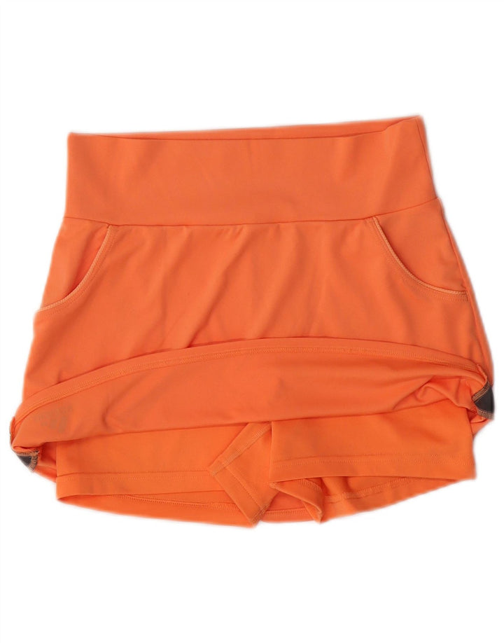 ADIDAS Pige Skort 11-12 År Orange Polyester Sports