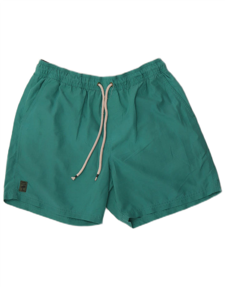 Marks & Spencer Badeshorts til mænd mellemgrøn polyester