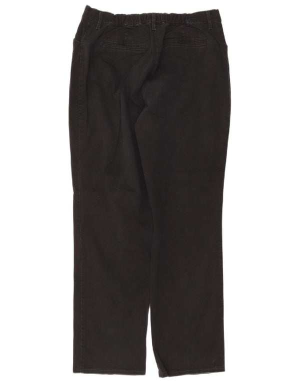 Lee Dame lige fritidsbukser US 14 XL W36 L30 Marineblå Bomuld