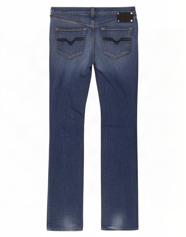Diesel Womens Doozy Slim Jeans W30 L31 Blue Cotton