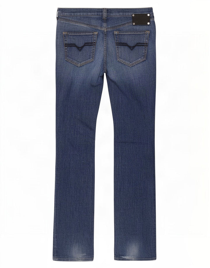 Diesel Dame Doozy Slim Jeans W30 L31 Blå Bomuld