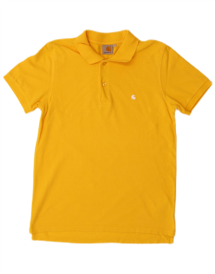 CARHARTT herre poloshirt lille gul bomuld