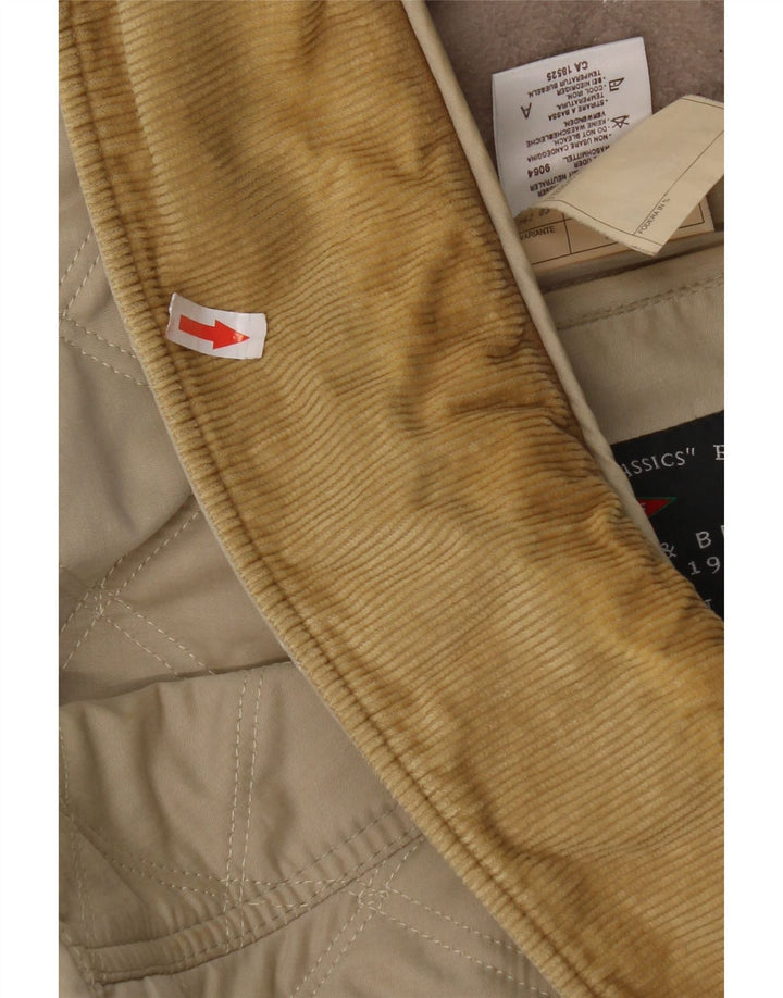 Belfe & Belfe Herre quiltet jakke IT 52 XL Beige Bomuld