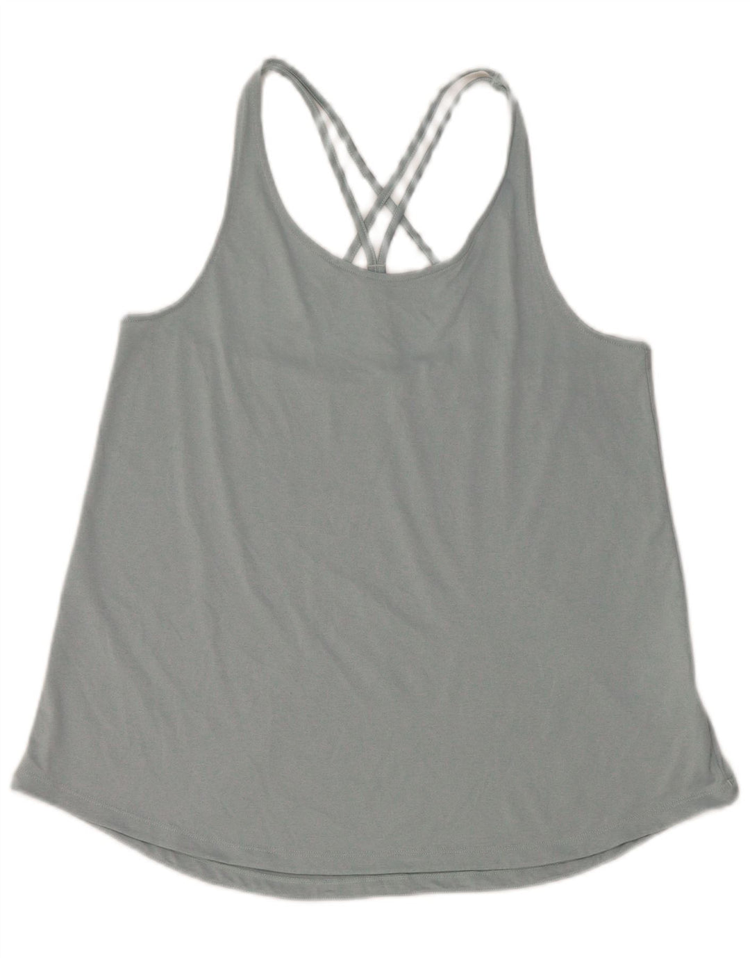 Adidas Dame Aeroready Vest Top UK 14 Large Grå Polyester