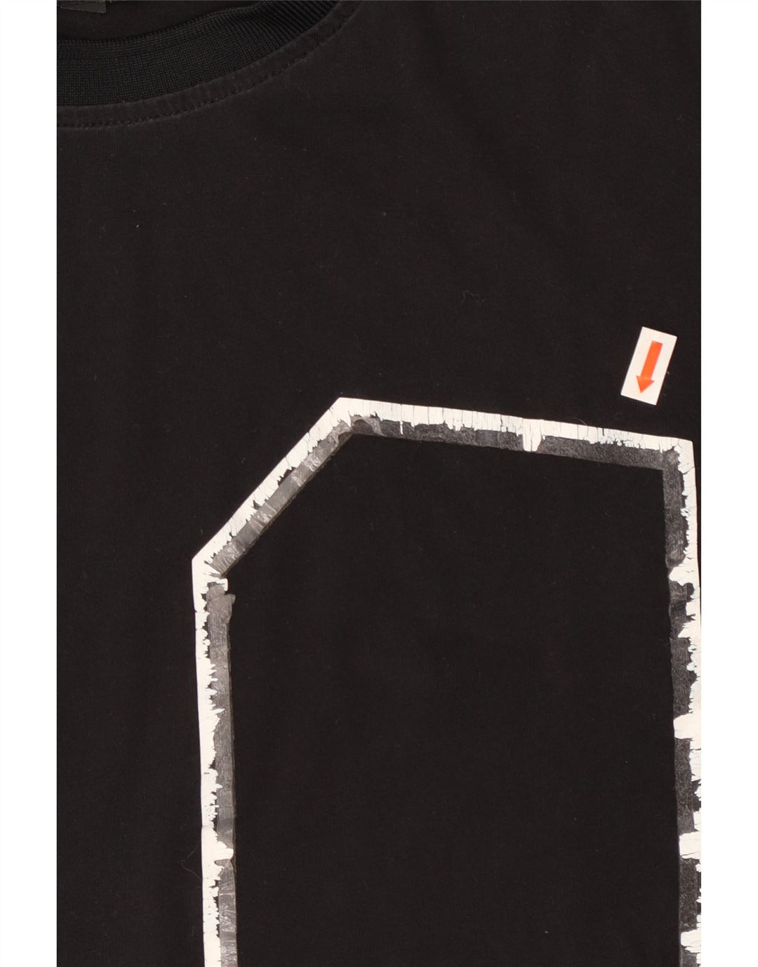 Armani Exchange Herre T-Shirt Top Medium Sort