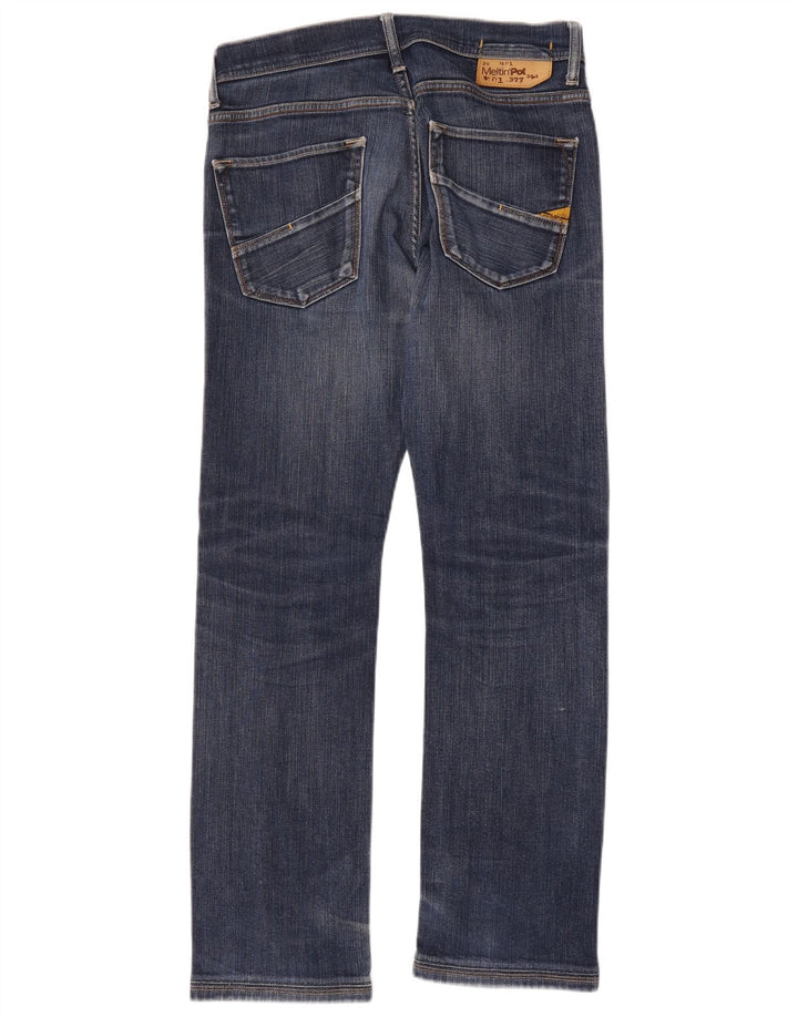 Meltin' Pot Lige jeans til kvinder W32 L31 Marineblå bomuld