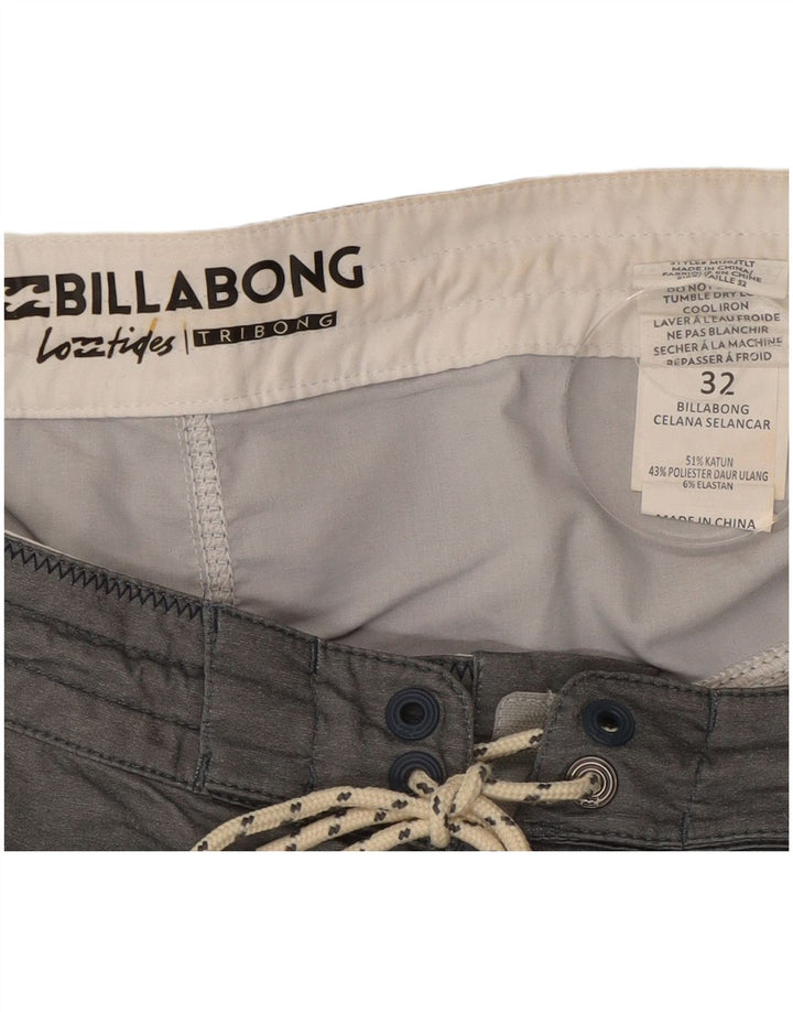 Billabong Badeshorts til mænd mellemgrå Colourblock Bomuld