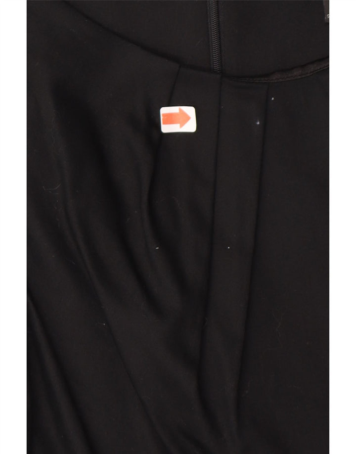 MOSSIMO Womens Sleeveless A-Line Dress US 8 Medium Black Cotton Vintage Mossimo and Second-Hand Mossimo from Messina Hembry 