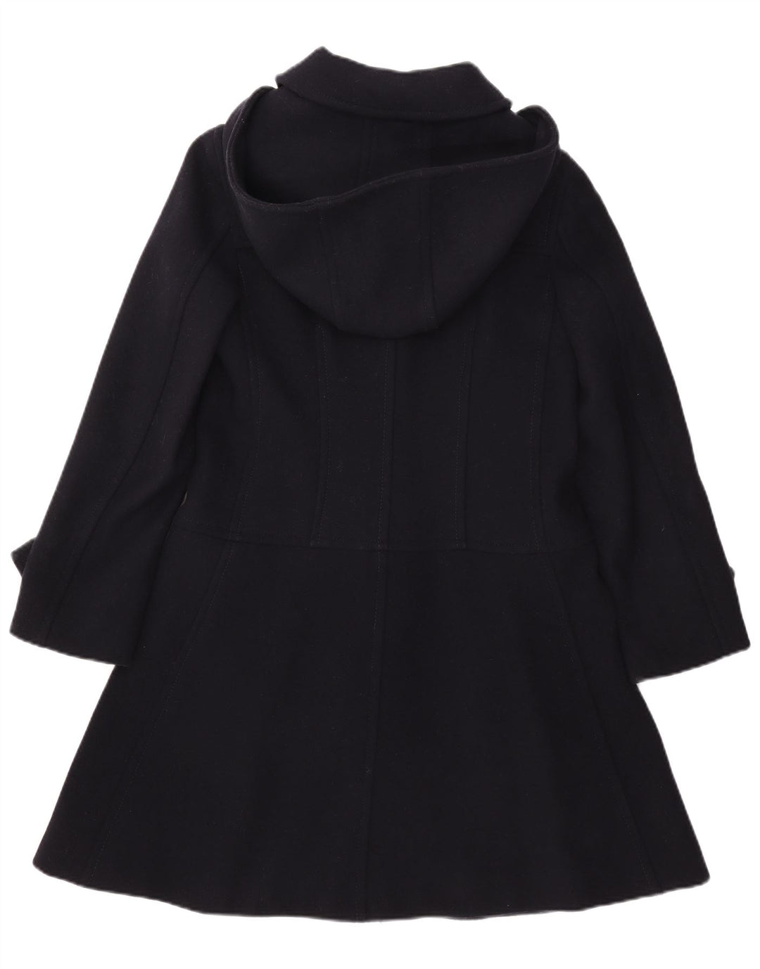 Alberta Ferretti Womens Philosophy Duffel Coat UK 12 Medium Navy Blue
